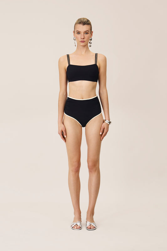 Panty De Bikini Black Coral Origen