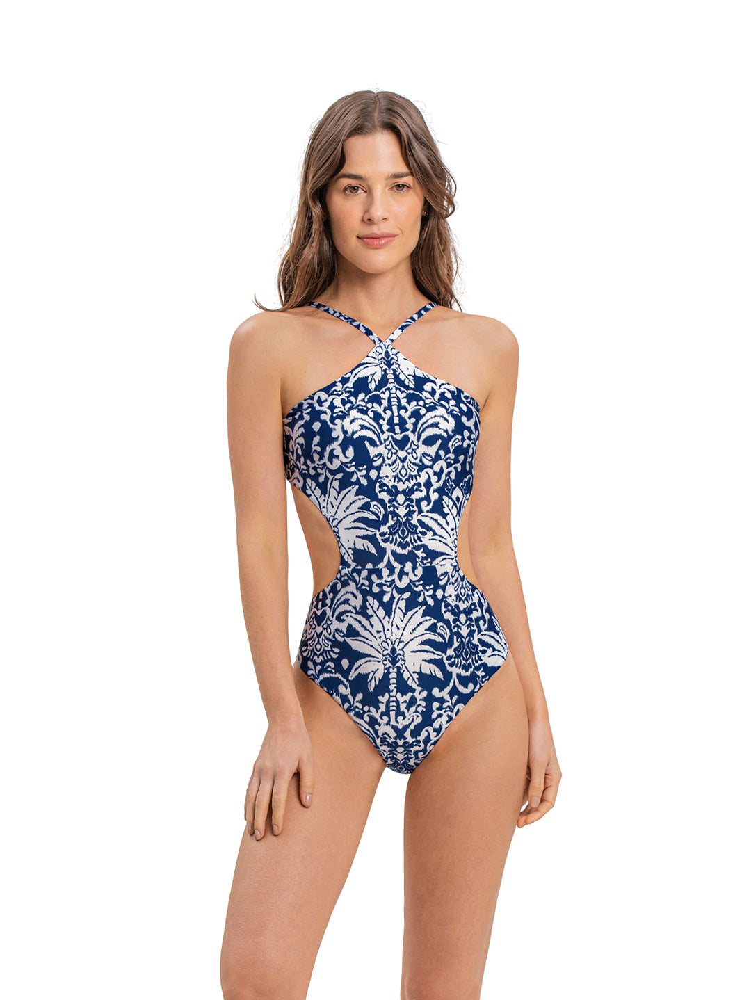 Vestido De Baño Enterizo Lady Palm Delmare