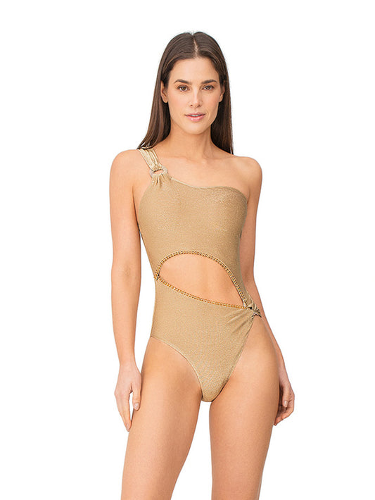 Vestido De Baño Enterizo Araceli  Media Luna