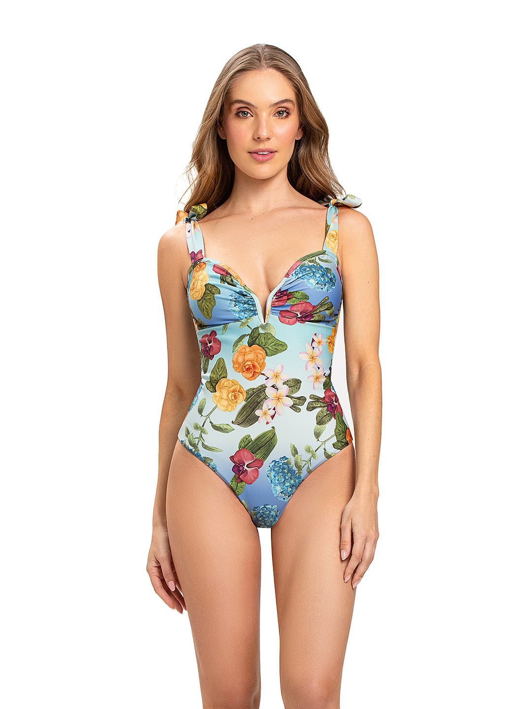 Vestido De Baño Enterizo Orchid Garden Blossom Stories