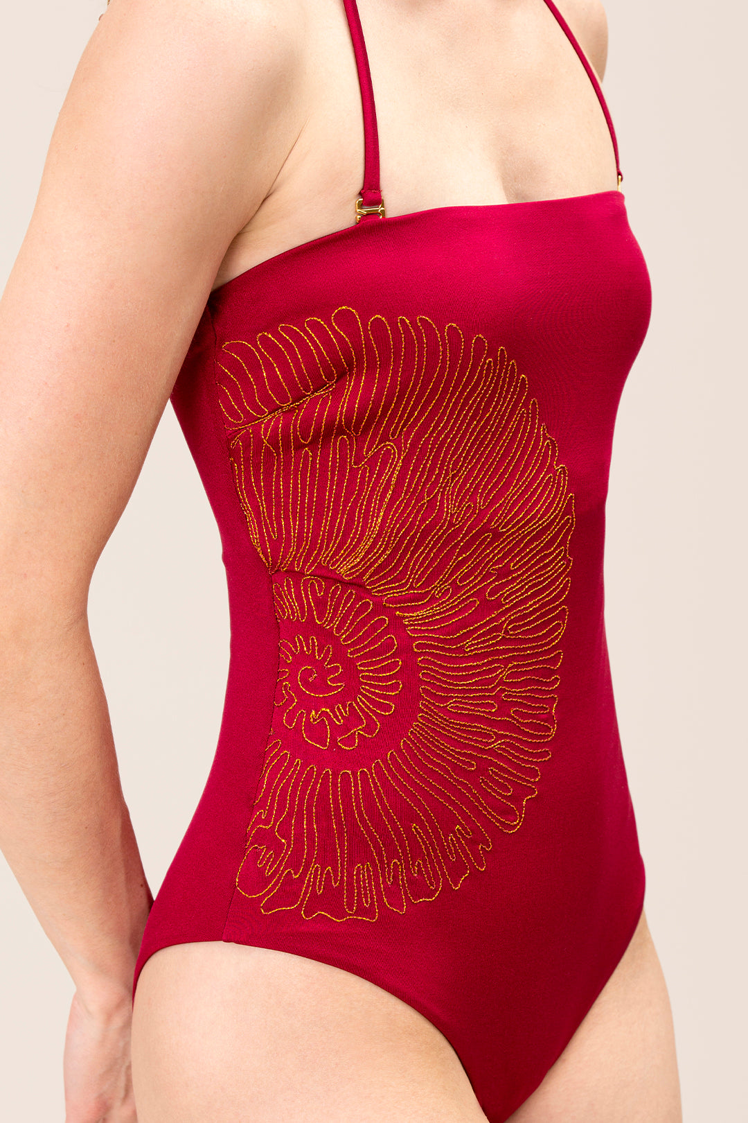 Vestido De Baño Enterizo Arena Onda