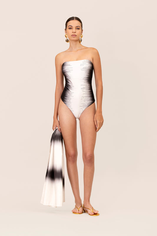 Vestido De Baño Enterizo Sonora Onda