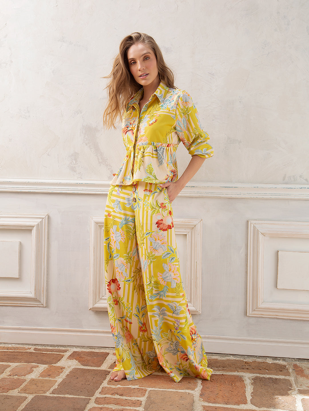 Pant Citrus Garden Blossom Stories