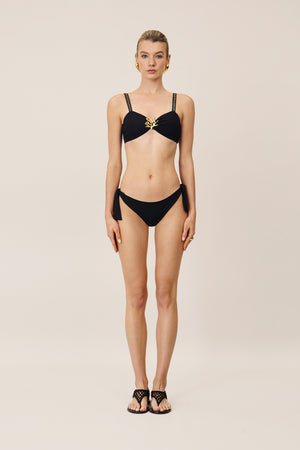 Panty De Bikini Black Coral Origen