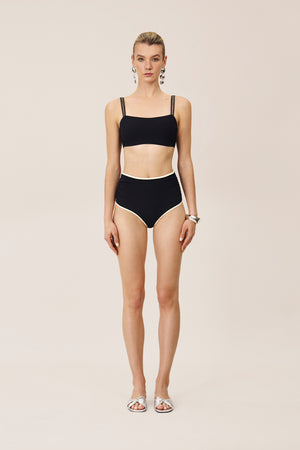 Panty De Bikini Black Coral Origen