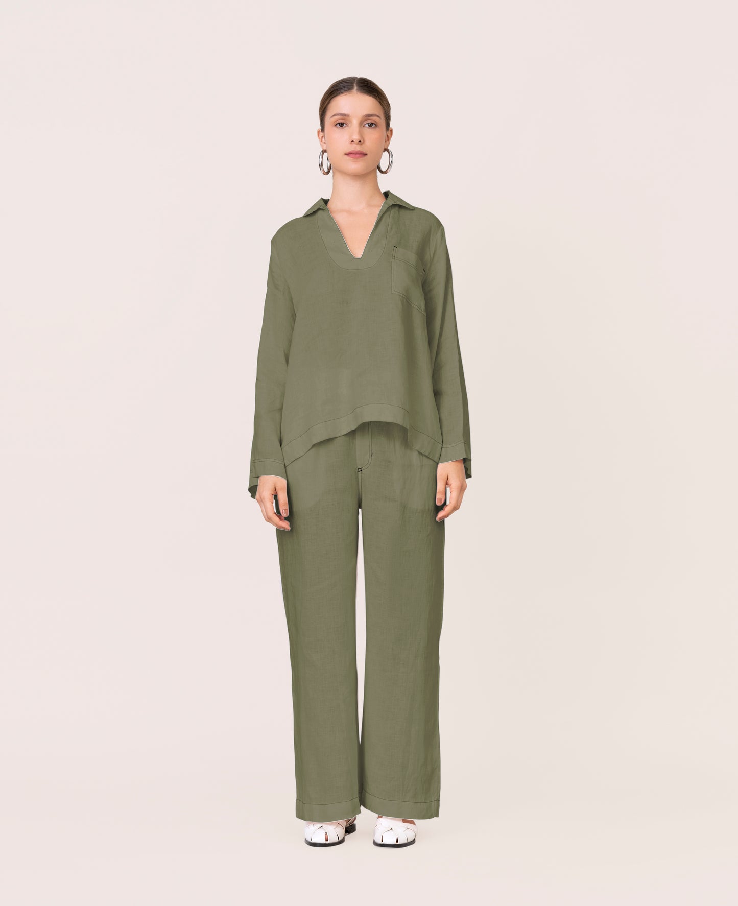 Enora Camisa manga larga- Essentials