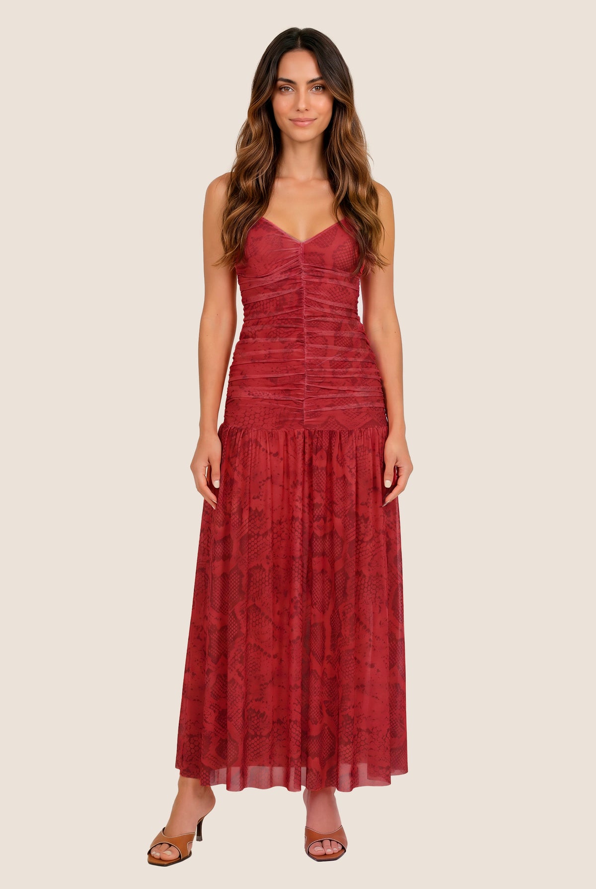 Melina Long Dress