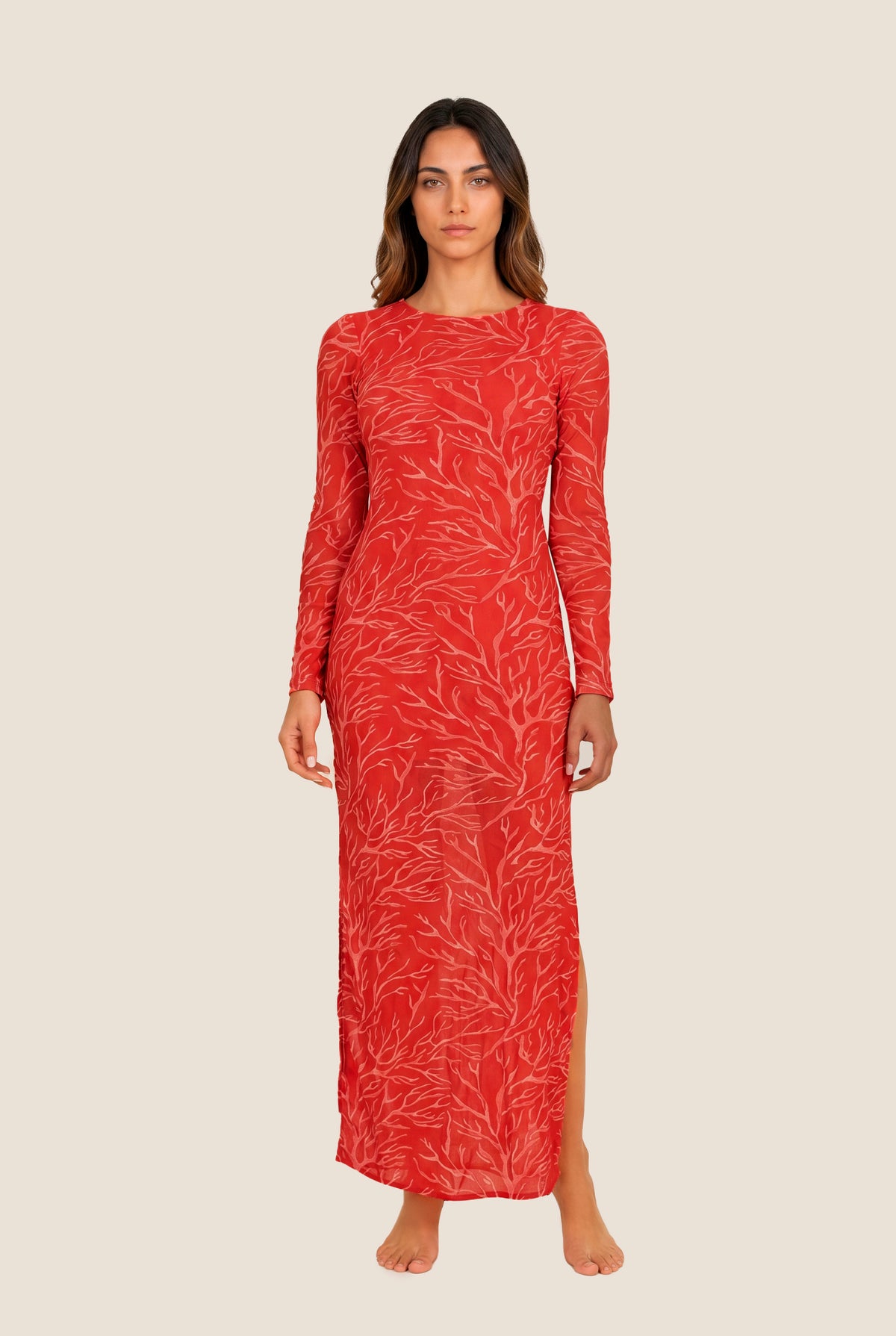 Vichy Long Dress