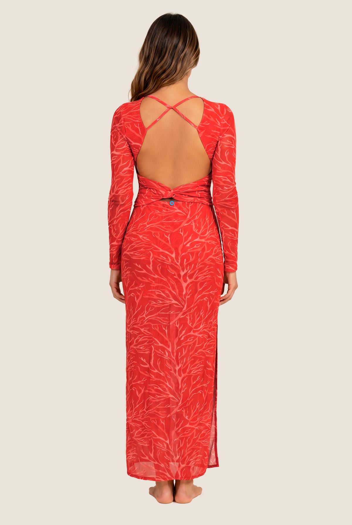Vichy Long Dress