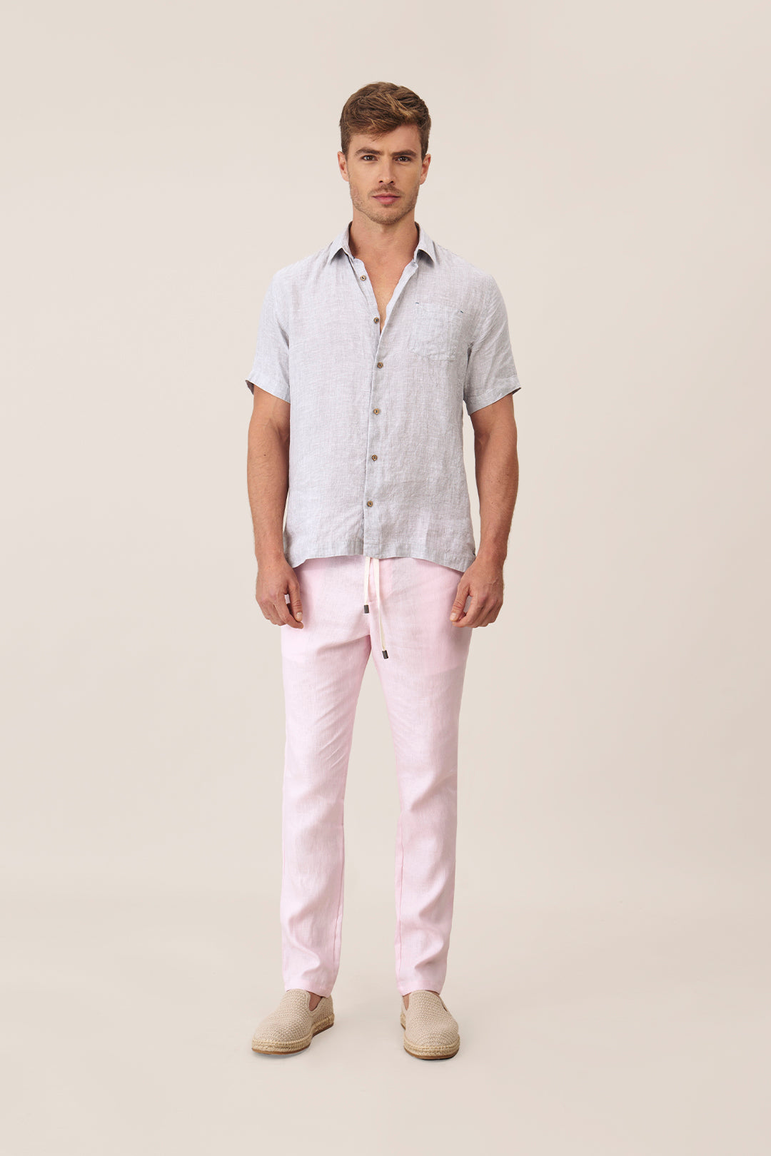 Linen Pants - Ondademar Men