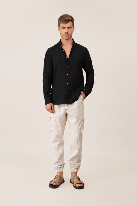 Linen Shirt - Ondademar Men