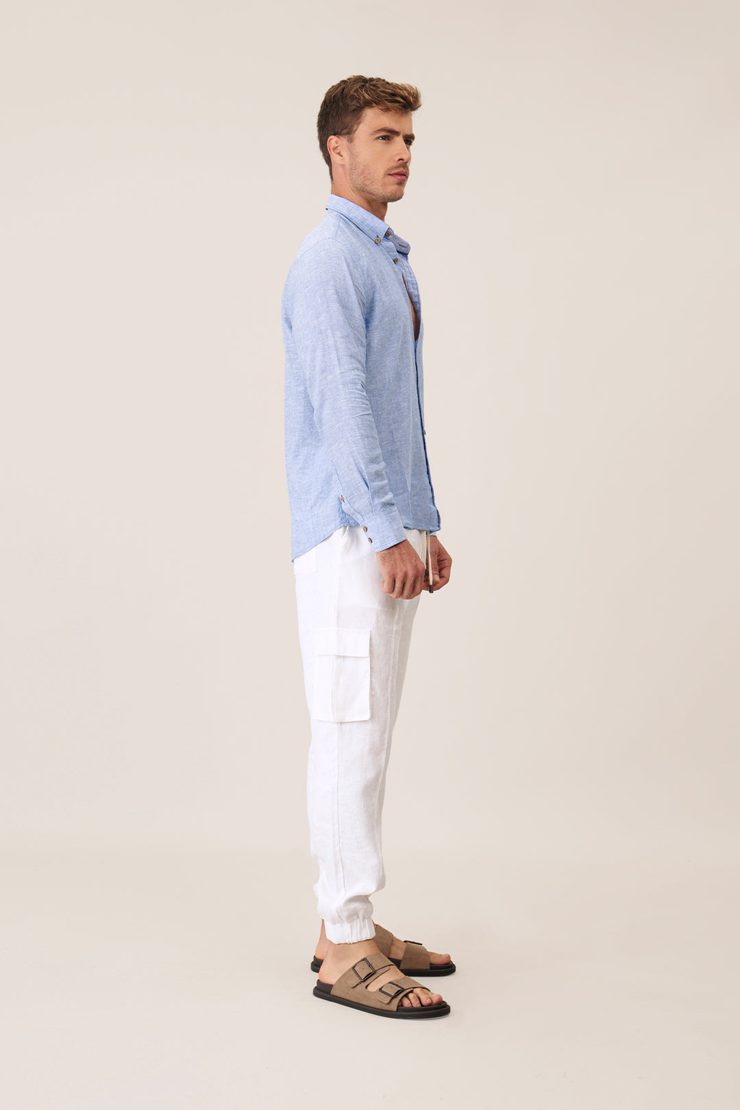 Linen Shirt - Ondademar Men