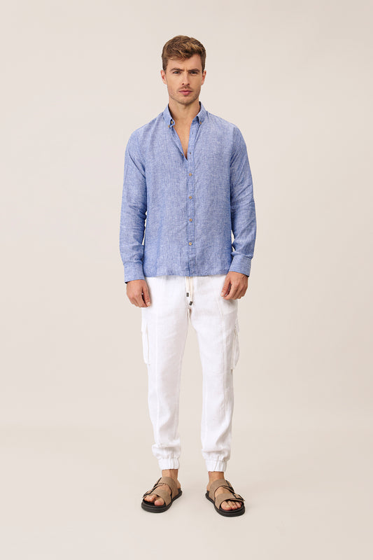 Linen Shirt - Ondademar Men