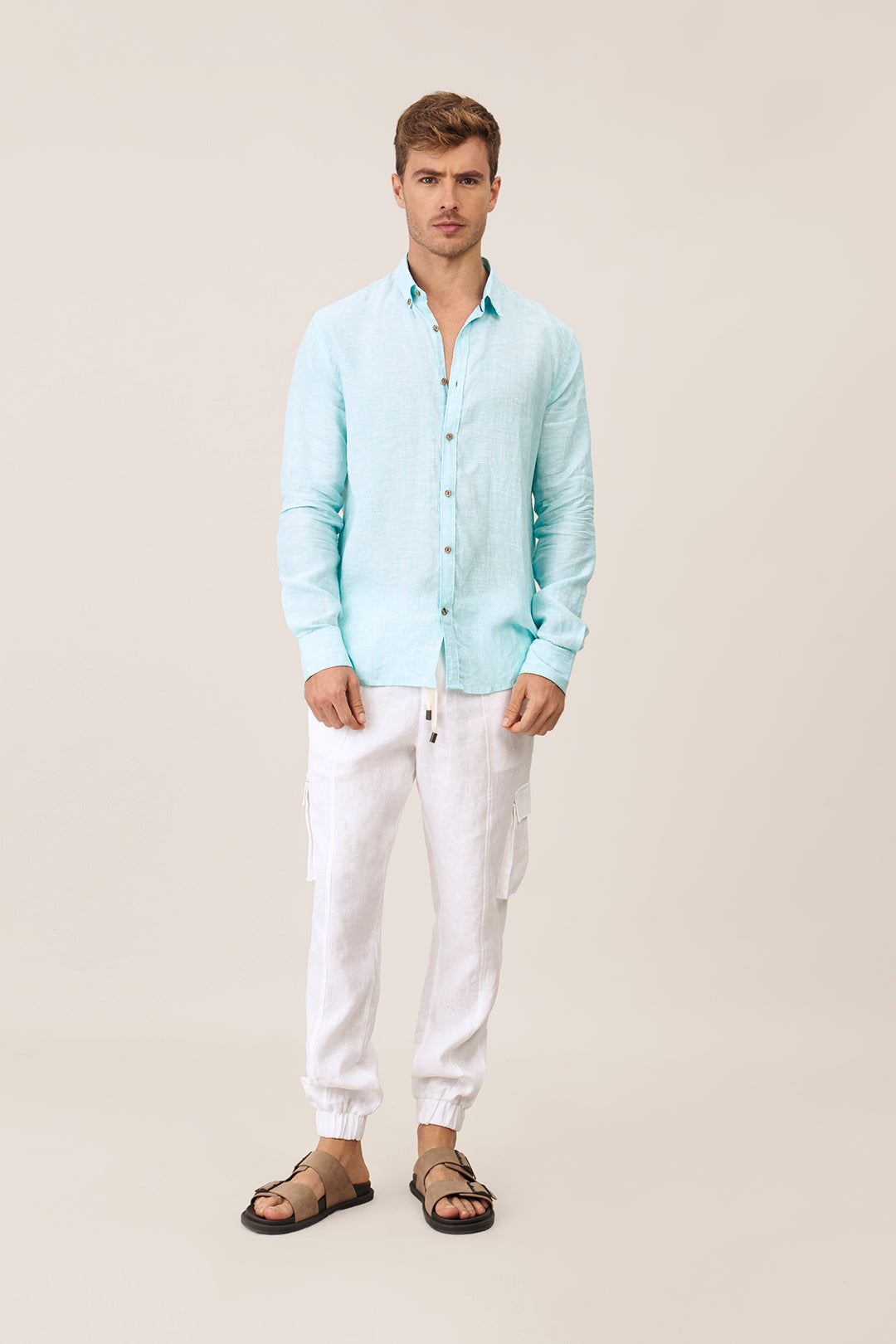 Linen Shirt - Ondademar Men