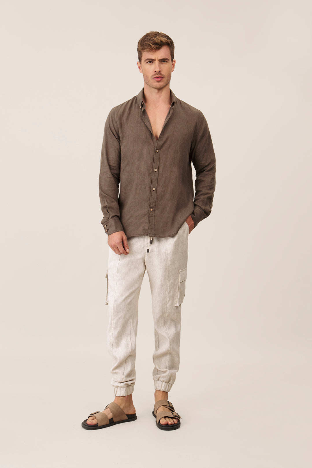 Linen Shirt - Ondademar Men