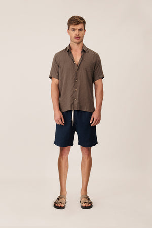 Linen Short Linen Ondademar Men