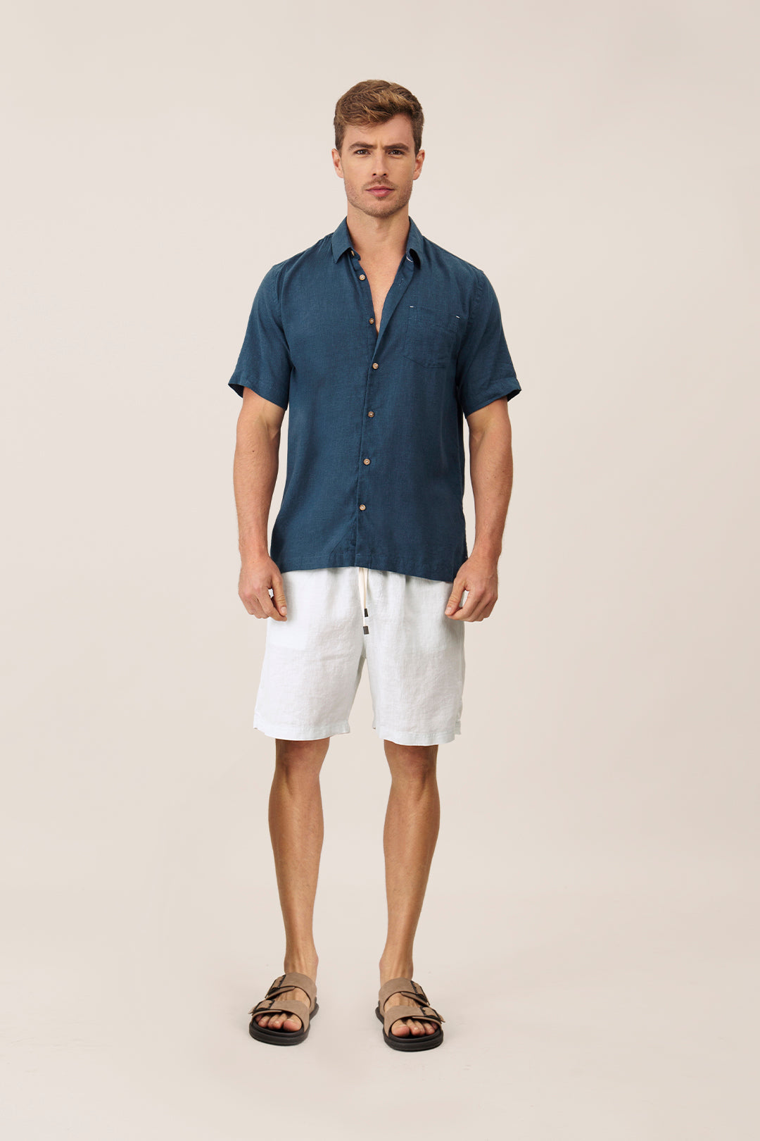 Linen Short - Ondademar Men