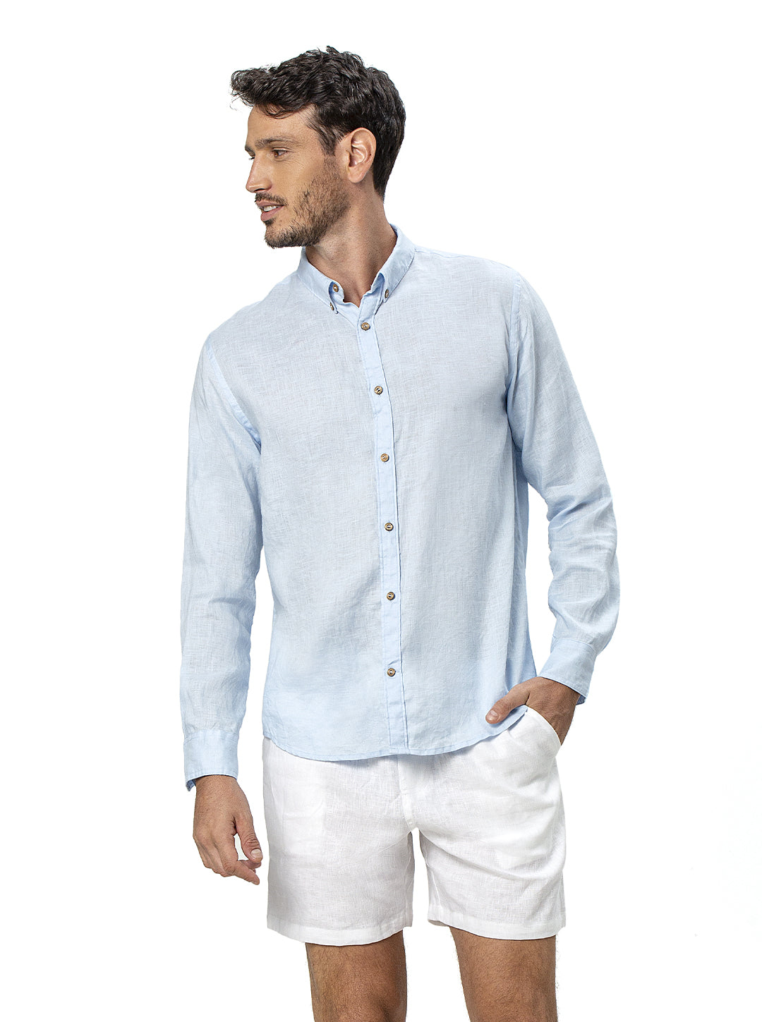 Linen Shirt - Ondademar Men