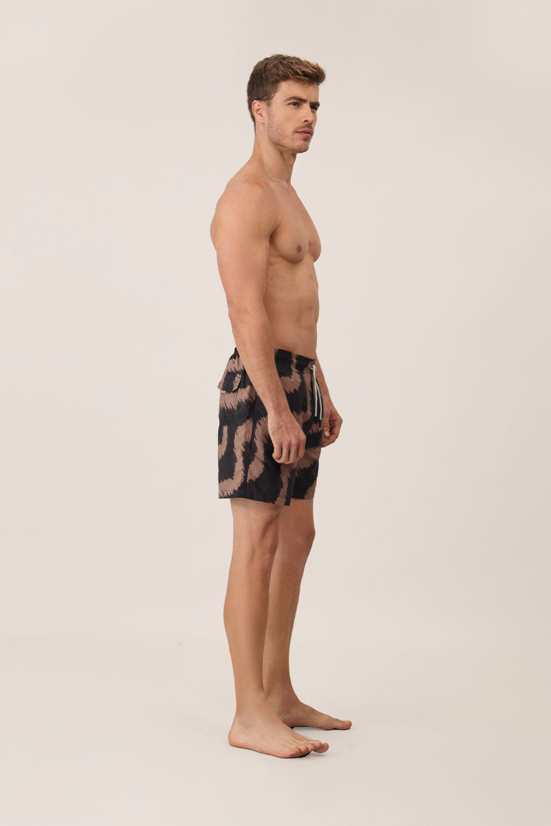 Bloomy Men's Swim Trunk - Mocca Summer