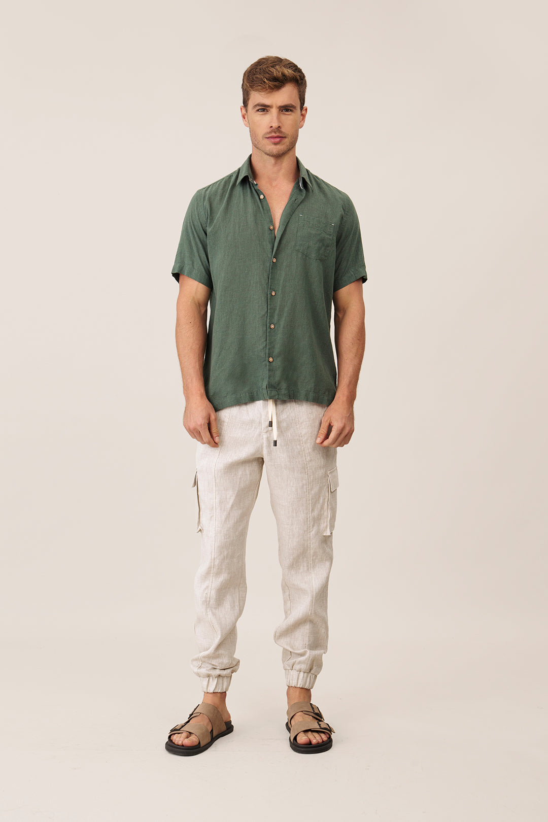 Linen Shirt - Ondademar Men