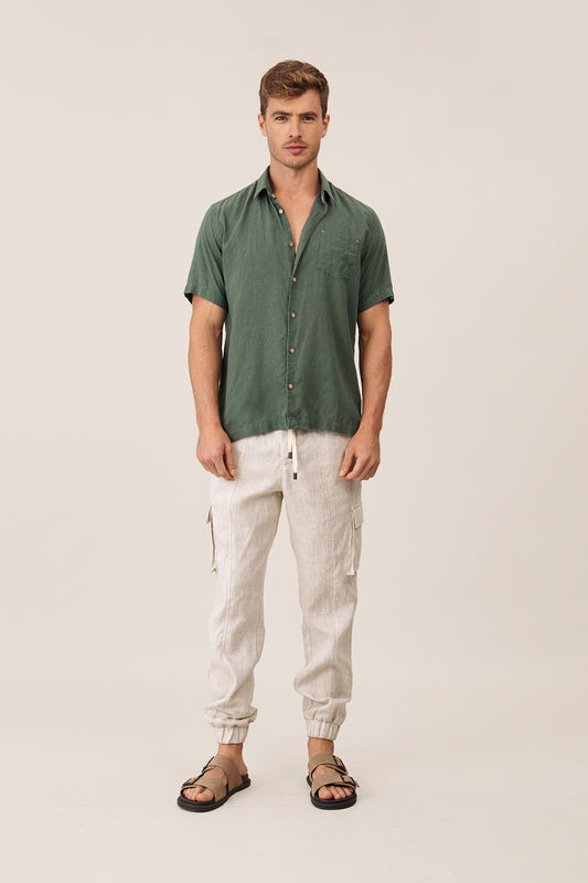 Linen Shirt - Ondademar Men