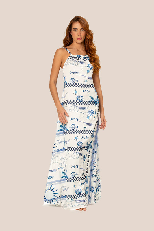 Kendall Long Dress - Mar