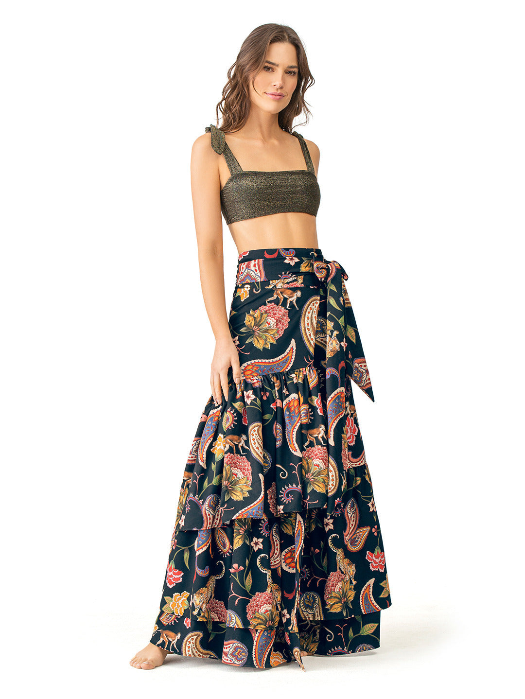 Dana Maxi Skirt - Media Luna