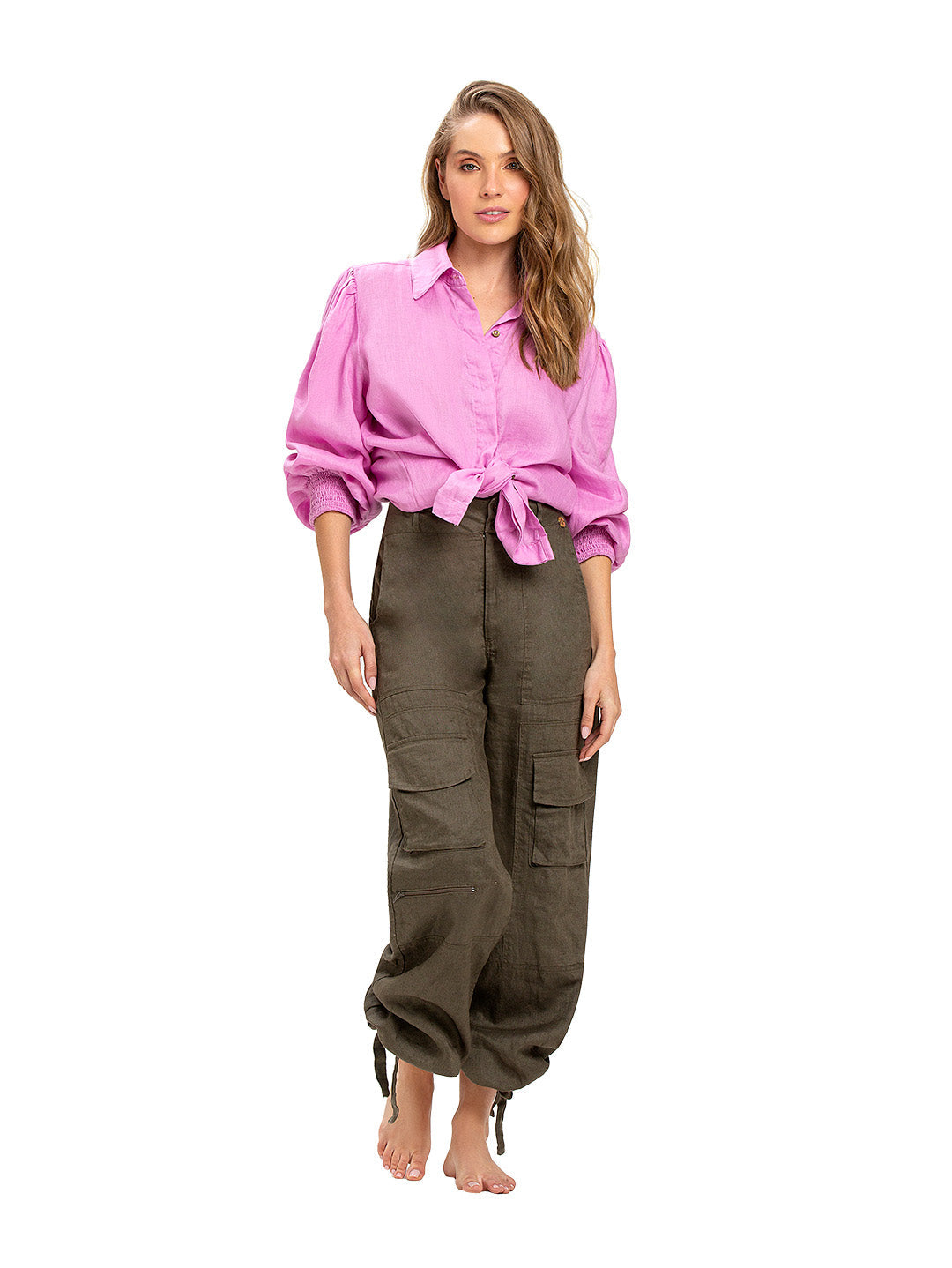 Dalia Pant - Linen Capsule