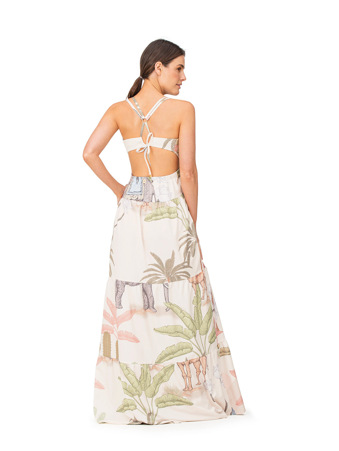 Desert Long Dress - Media Luna