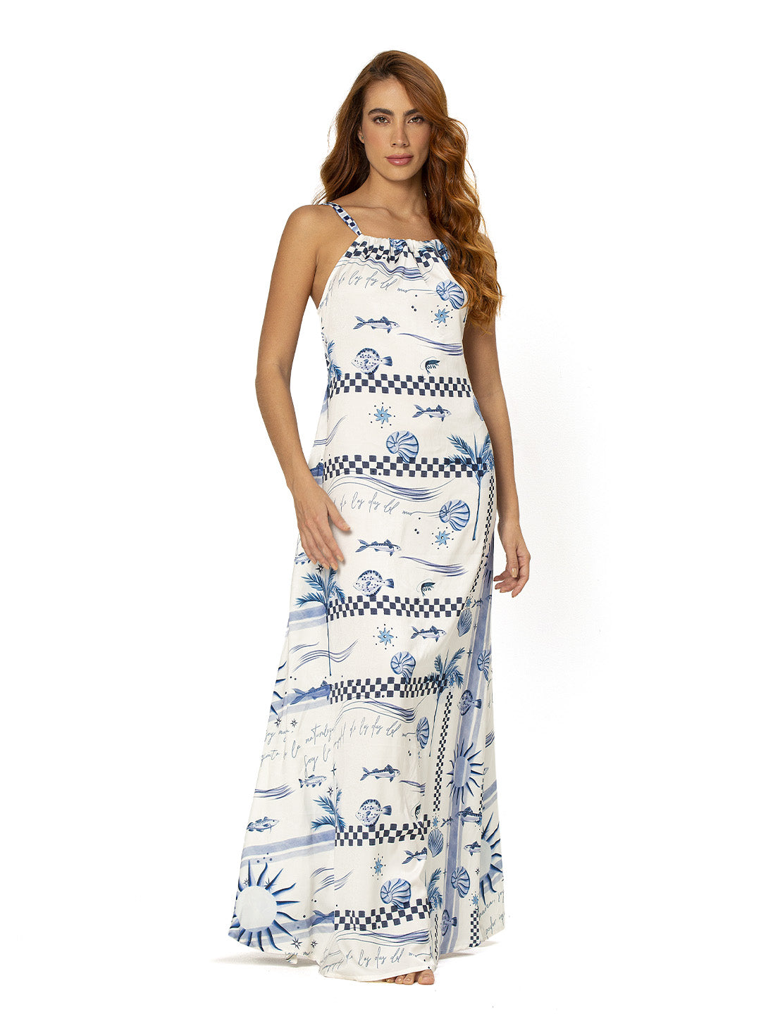 Kendall Long Dress - Mar